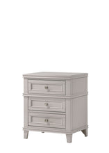 Load image into Gallery viewer, 3 Drawer Nightstand With USB