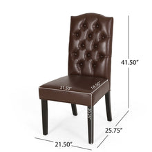 Load image into Gallery viewer, Harriet - Tufted Dining Chair With Button Tufting And Diamond Stitching
