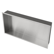 Load image into Gallery viewer, Stainless Steel Shower Niche With Seamless Design For Bathroom Storage