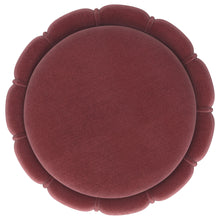Load image into Gallery viewer, Inez - Round Upholstered Ottoman