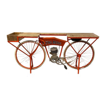 Load image into Gallery viewer, 72" Flying Merkel Motorcycle Bar Cart - Orange