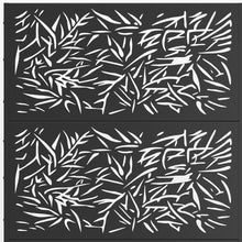 Load image into Gallery viewer, Three Panel Screen Room Divider (720030) - Black
