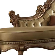 Load image into Gallery viewer, Faux Leather Tufted Lounge Chair - Bone And Pearl