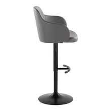 Load image into Gallery viewer, Boyne - Contemporary Adjustable Barstool With Swivel With Rounded T Footrest (Set of 2)