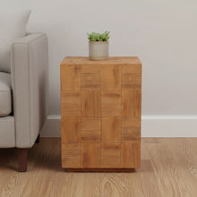 Load image into Gallery viewer, Modern Metal End Table - Natural