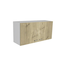Load image into Gallery viewer, Standard Accent Cabinet With One Shelf - White And Light Oak