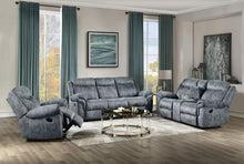 Load image into Gallery viewer, Zubaida - Two Tone 3 Piece Recliner Living Room Set