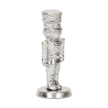 Load image into Gallery viewer, Christmas Nutcracker Hand Painted Figurine (634486) - Silver