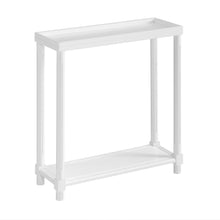 Load image into Gallery viewer, Narrow Side End Tables With Shelf (Set of 2)
