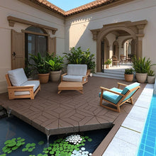 Load image into Gallery viewer, New Style Patio Diy Module Interlocking Decking Tiles, Floor Outdoor And Indoor, Easy And Quick Installation