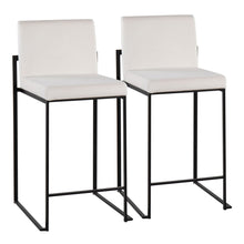 Load image into Gallery viewer, Fuji - Contemporary Modern Elegance, High Back Counter Stool