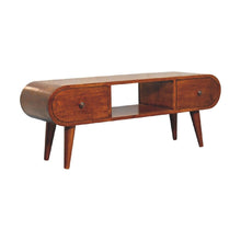 Load image into Gallery viewer, Solid Wood Circular TV Unit