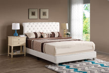 Load image into Gallery viewer, Elegant Transitional Upholstered Bed