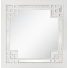 Load image into Gallery viewer, 39" Square Accent Mirror - White