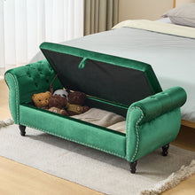 Load image into Gallery viewer, Luxurious Multifunctional Storage Ottoman Bench With Pillow