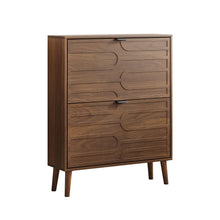 Load image into Gallery viewer, Medieval - Independent Shoe Cabinet With 2 Flip Drawers
