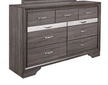 Load image into Gallery viewer, Wood Nine Drawer Double Dresser - Gray