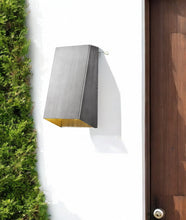 Load image into Gallery viewer, Geometric Wall Sconce - Brushed Silver