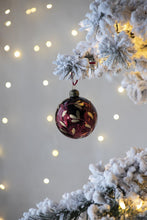 Load image into Gallery viewer, Christmas Ball Glass Decorative Hanging Ball Christmas Tree Ornaments, For Holiday Party Decorations
