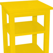 Load image into Gallery viewer, 28" Traditional Solid Wood Nightstand - Yellow