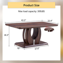 Load image into Gallery viewer, Modern, Minimalist Rectangular Coffee Table