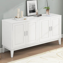 Load image into Gallery viewer, 4 Door Sideboard Storage Cabinet With Door Shelf