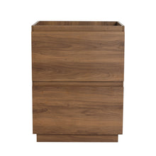 Load image into Gallery viewer, Modern Freestanding Bathroom Vanity Cabinet With Double Drawer