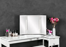 Load image into Gallery viewer, 21" Framed Accent Mirror - Pearl Silver