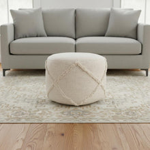 Load image into Gallery viewer, Cotton Ottoman - Cream