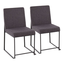 Load image into Gallery viewer, Fuji - Contemporary Modern Elegance With High Back Dining Chair (Set of 2)