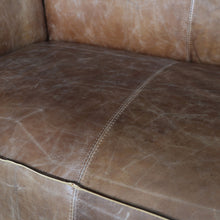 Load image into Gallery viewer, Brancaster - Grain Leather Sofa - Brown