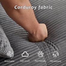 Load image into Gallery viewer, Single Chaise Longue With Movable Ottoman For Living Room