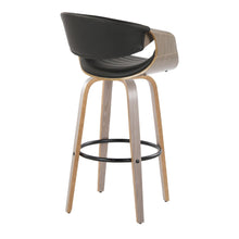 Load image into Gallery viewer, Symphony - Mid-Century Modern Fixed Height Barstool With Swivel With Round Footrest (Set of 2)