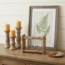 Load image into Gallery viewer, Jars in a Rack (Set of 3) - Brown