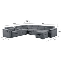 Load image into Gallery viewer, Harvey - Power Recliner Sleeper Sectional