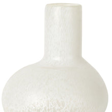Load image into Gallery viewer, Mottled Handblown Table Vase (608282) - White