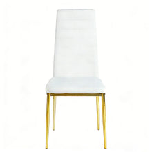 Load image into Gallery viewer, Dining Chair (Set of 4) - Gold / White