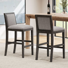 Load image into Gallery viewer, Upholstered Barstools (Set of 2)
