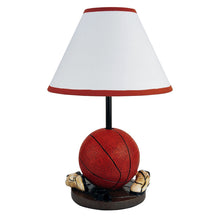 Load image into Gallery viewer, Bedside Table Lamp With White Shade - Orange