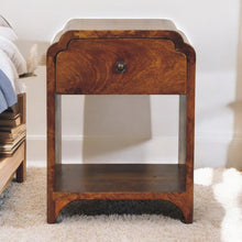 Load image into Gallery viewer, Newton - Nightstand With A Drawer And Open Shelf