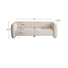 Load image into Gallery viewer, Tonson - 3 Seater Sofa, Wave Design