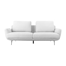 Load image into Gallery viewer, Contempo Retro Loveseat - Creamy Off White