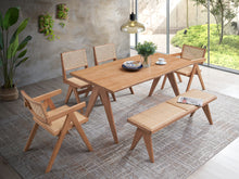 Load image into Gallery viewer, Valentina - 6 Piece Patio Furniture Set - Rattan / Natural