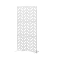 Load image into Gallery viewer, Three Panel Screen Room Divider (562820) - White