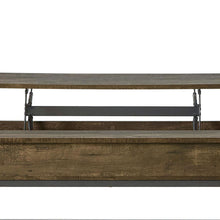 Load image into Gallery viewer, Lift Top Coffee Table With Adjustable Height - Brown