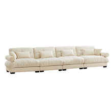 Load image into Gallery viewer, Super Comfort Oversized Modular Sectional Sofa, Deep Seat Convertible L Shaped Couch