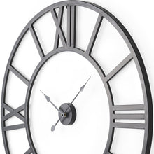 Load image into Gallery viewer, Analog Round Wall Clock (609407) - Black