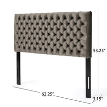 Load image into Gallery viewer, Annecy - Contemporary Upholstered Headboard