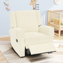 Load image into Gallery viewer, Manual Recliner Chair With Swivel Rocker Function, Dual Recline Angles