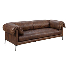 Load image into Gallery viewer, Jaron - Top Grain Leather Sofa - Mocha